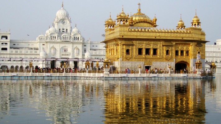 Golden Temple Full Hd - 2048x892 Wallpaper - teahub.io