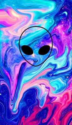 65 Trippy Alien Wallpapers On Wallpaperplay Trippy Live Wallpaper For Iphone 1080x1920 Wallpaper Teahub Io