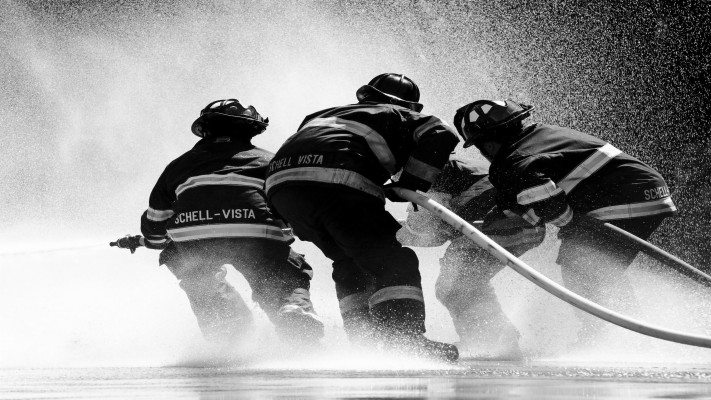 9 11 Firefighters Black And White - 3840x2160 Wallpaper - teahub.io