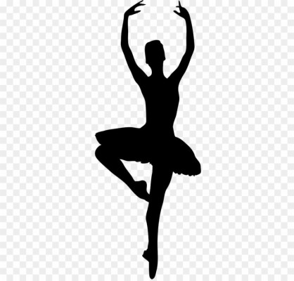 Ballet Dancer Ballet Dancer Silhouette Clip Art - Transparent ...