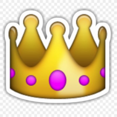 Emoji Crown Sticker Desktop Wallpaper, Png, 2000x2000px, - Crown Iphone ...