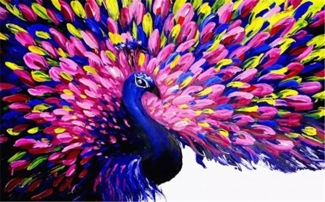 Beautiful Colorful Peacock - 1024x636 Wallpaper - teahub.io