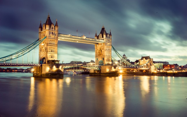 London Bridge And River - London Bridge At Night - 1920x1080 Wallpaper ...