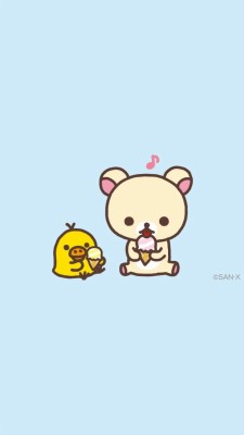 Background, Wallpaper, And Art Image - Cute Wallpaper Rilakkuma Chick ...