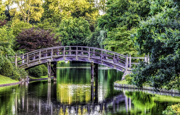 Puente De Botanical Garden Missouri - 1280x822 Wallpaper - teahub.io