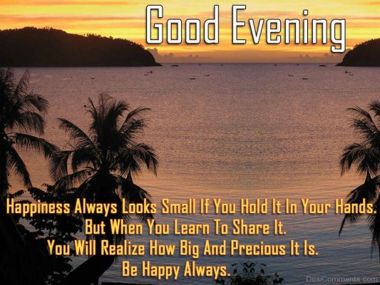 Gud Evening Wallpaper - Free Download Good Evening Images With Quotes -  1024x768 Wallpaper 