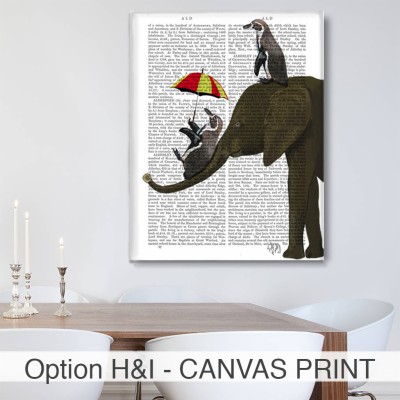 Elephant And Penguin - 1024x1024 Wallpaper - teahub.io