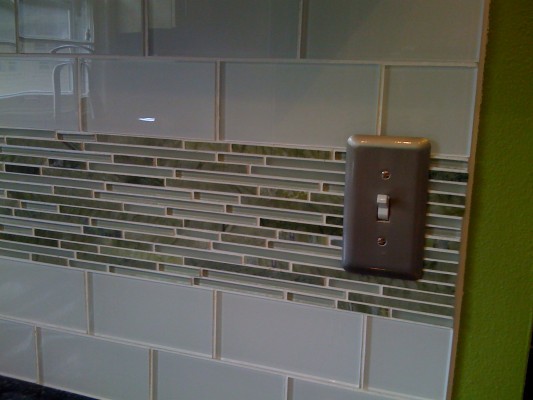 Tile Wallpaper Look, How To Border Subway Tile