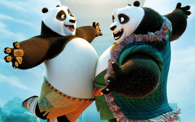 Wallpaper Kung Fu Panda 3, Po And His Father - Kung Fu Panda Wallpaper ...