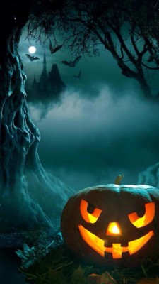 Forest Halloween Background - 640x1136 Wallpaper - teahub.io