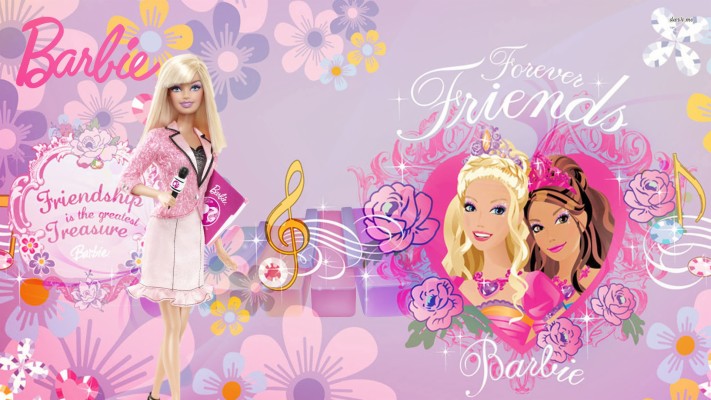 Black Barbie Picture And Wallpaper Cartoon Pictures Birthday Background With Barbie 1440x900 Wallpaper Teahub Io