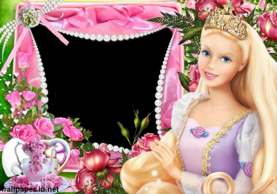 Barbie Clipart For Desktop Free Download - Barbie Rapunzel - 1000x701 