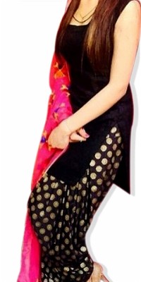 Punjabi Salwar Suit Black - 1280x720 Wallpaper 