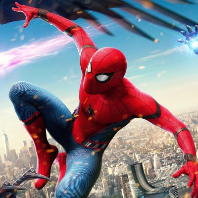 Spider Man Home Coming Movie Poster - 2048x2048 Wallpaper - teahub.io
