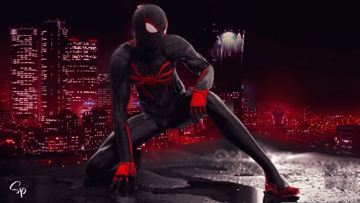 black spiderman logic free download