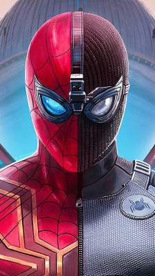 Spider Man Far From Home Iron Suit - 1200x2151 Wallpaper - teahub.io