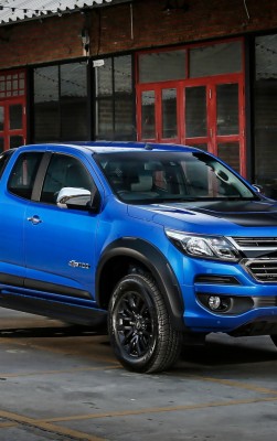 Chevrolet Colorado Blue Pickup Truck Wallpaper Chevrolet Colorado Wallpaper Smartphone 840x1336 Wallpaper Teahub Io