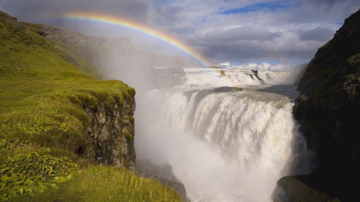 Rainbow Waterfall Computer Wallpapers, Desktop Backgrounds - Beautiful ...