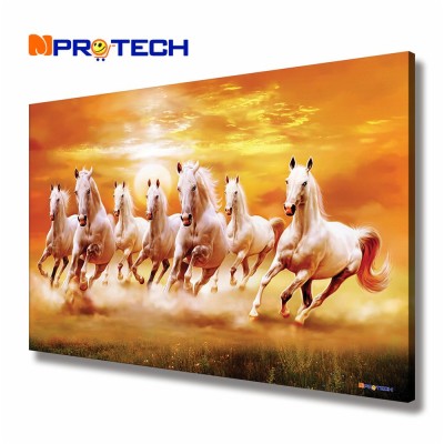 Seven Horses Hd Wallpaper - 7 White Horse Wallpaper Hd Download - 1024x1024  Wallpaper 