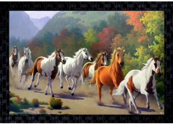 Wallpaper Of Seven Running Horses - carrotapp