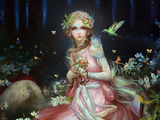 Fantasy Cool Fairy Wallpaper Hd - Beautiful Fairies - 1024x768 ...