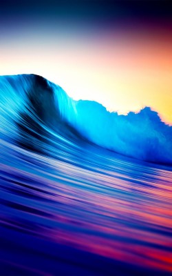 Mighty Ocean Wave Hd Mobile Wallpaper - Ocean Background For Phone ...