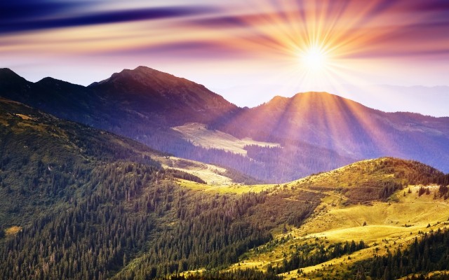 Cool Mountain Sunrise Images & Wallpapers Vellamo Heeran - Sun Rise ...