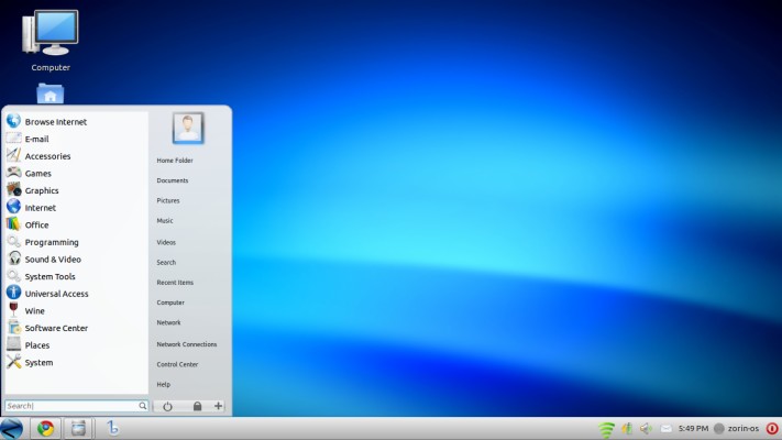 Zorin Os Linux Distro Windows - 1366x768 Wallpaper - teahub.io