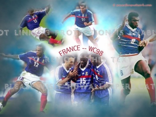 Desktop Zidane Marcel Desailly Thierry Henry - Football Player