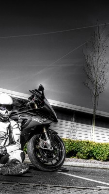Motorcyclist, Bike, Bmw, Bmw, S1000rr, Sport Photo - Bmw S1000rr Background For Phone  - HD Wallpaper