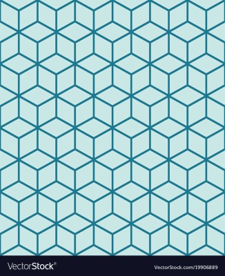 isometric cube pattern