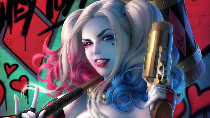 Warren Louw Harley Quinn - 2048x1152 Wallpaper - teahub.io