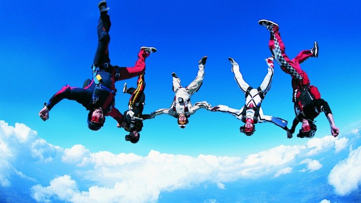 Difference Between Skydiving And Paragliding - 1920x1080 Wallpaper ...