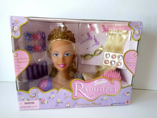 barbie as rapunzel 2002