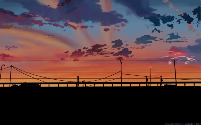 Surfing Makoto Shinkai 5 Centimeters Per Second Artwork 5 Centimeters Per Second 19x1080 Wallpaper Teahub Io