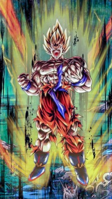 Goku Dragon Ball Legends - 750x1333 Wallpaper - teahub.io