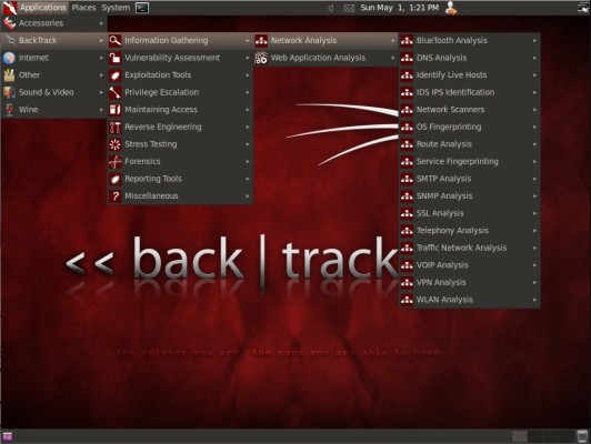 Backtrack Linux - 1027x771 Wallpaper 