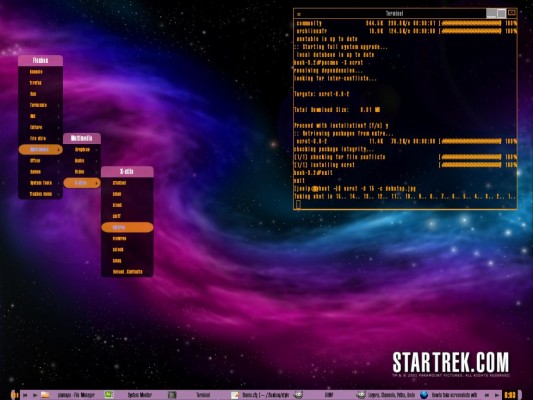 Lcars Linux - 1152x864 Wallpaper - teahub.io