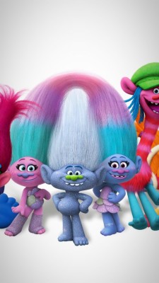 Iphone Wallpaper Trolls Hd - Dreamworks - 750x1334 Wallpaper - teahub.io