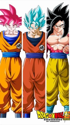 Android Wallpaper Hd Goku With Hd Resolution - All Of Gokus Forms ...