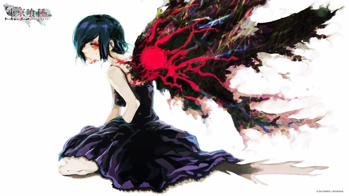 Kirishima Touka, Wings, Red Eyes, Transform, Tokyo - Tokyo Ghoul Touka ...