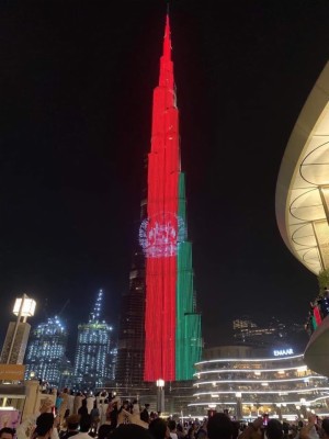Burj Khalifa Afghanistan Flag - 720x960 Wallpaper 