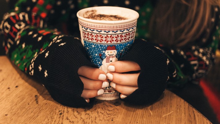 Christmas Coffee Wallpaper Hd - 3840x2400 Wallpaper - teahub.io
