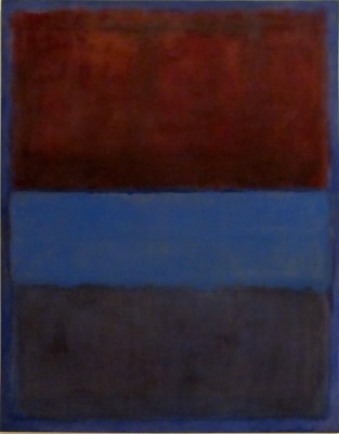 Mark Rothko Paintings - Untitled (blue Divided By Blue) - 1280x854 ...