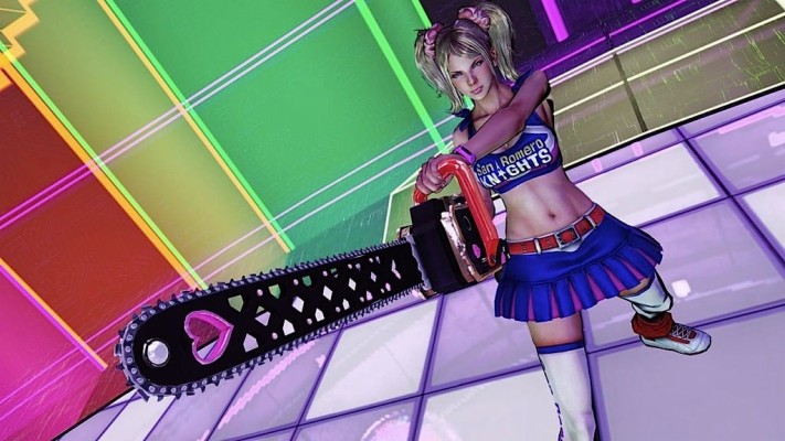 Lollipop Chainsaw Chainsaw 1024x576 Wallpaper Teahub Io