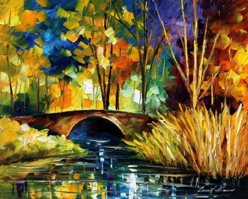 Leonid Afremov Paintings - 972x515 Wallpaper - teahub.io