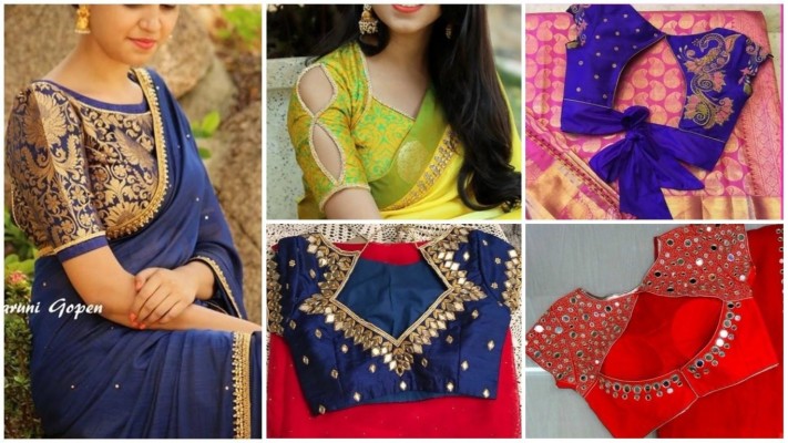 Trendy Saree Blouse Design - 1366x768 Wallpaper - teahub.io