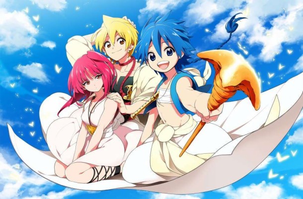 Magi Anime Wallpaper Magi Aladdin Alibaba Morgiana 1000x655 Wallpaper Teahub Io