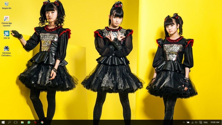 Babymetal Gold 10x675 Wallpaper Teahub Io