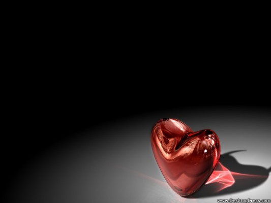 Red Heart Shiny - Heart - 1024x768 Wallpaper - teahub.io